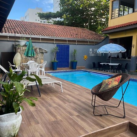 Lindo Sobrado Amarelo -Proximo A Praia Mongagua Exterior photo