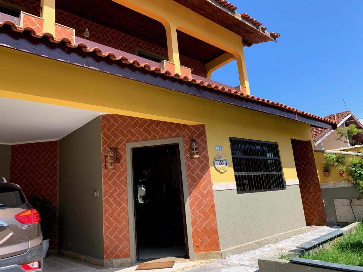 Lindo Sobrado Amarelo -Proximo A Praia Mongagua Exterior photo