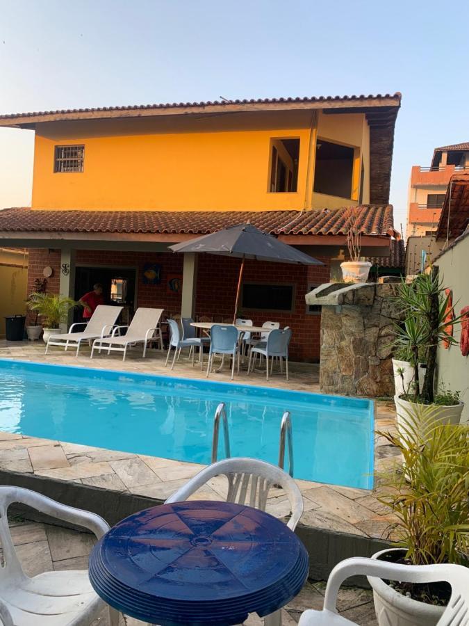 Lindo Sobrado Amarelo -Proximo A Praia Mongagua Exterior photo