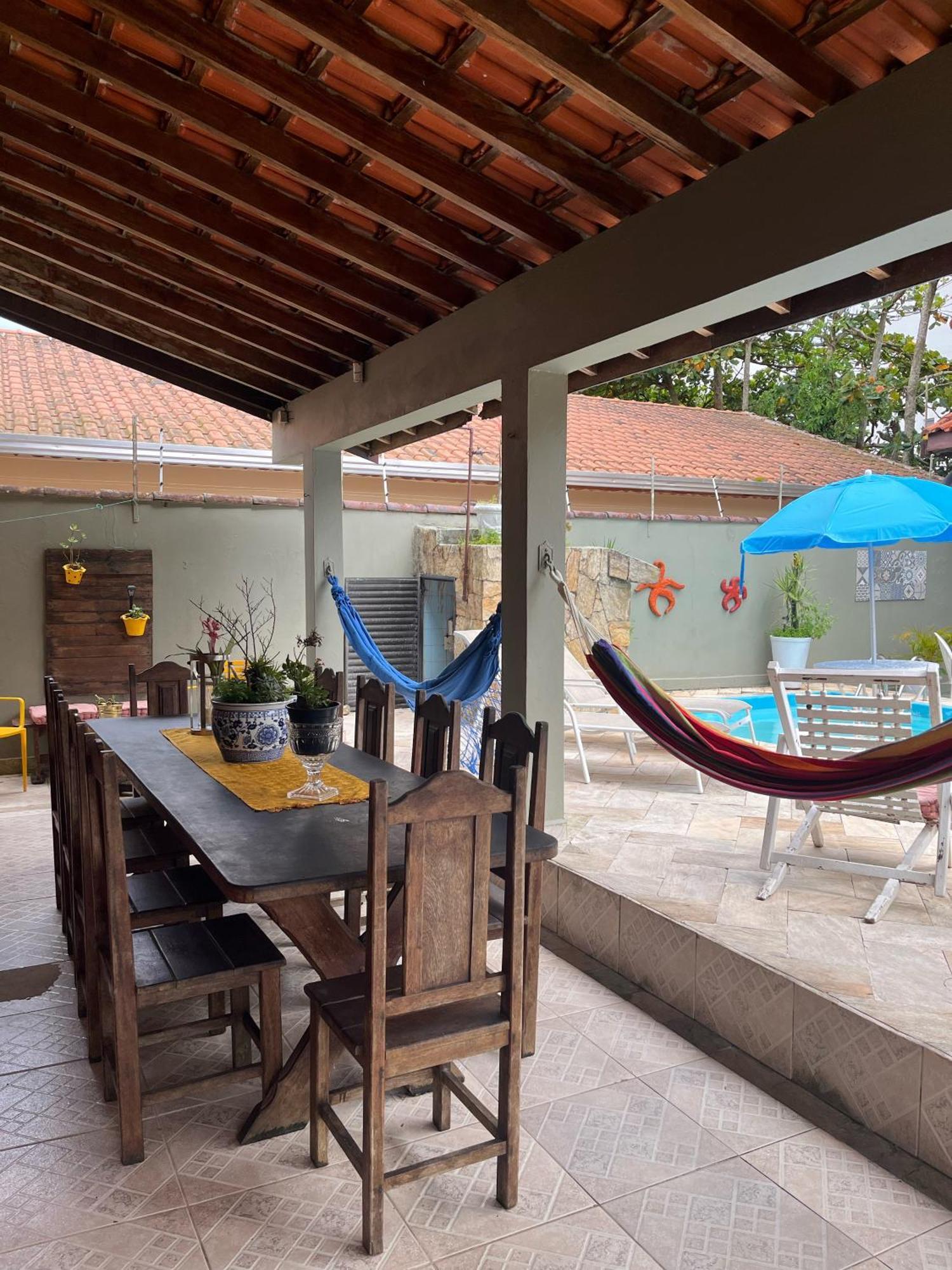 Lindo Sobrado Amarelo -Proximo A Praia Mongagua Exterior photo
